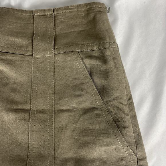 Kasper Women's Blazer Skirt Set Tan Linen-blend Blazer sz 6 Skirt sz 2 Petite - Picture 12 of 12